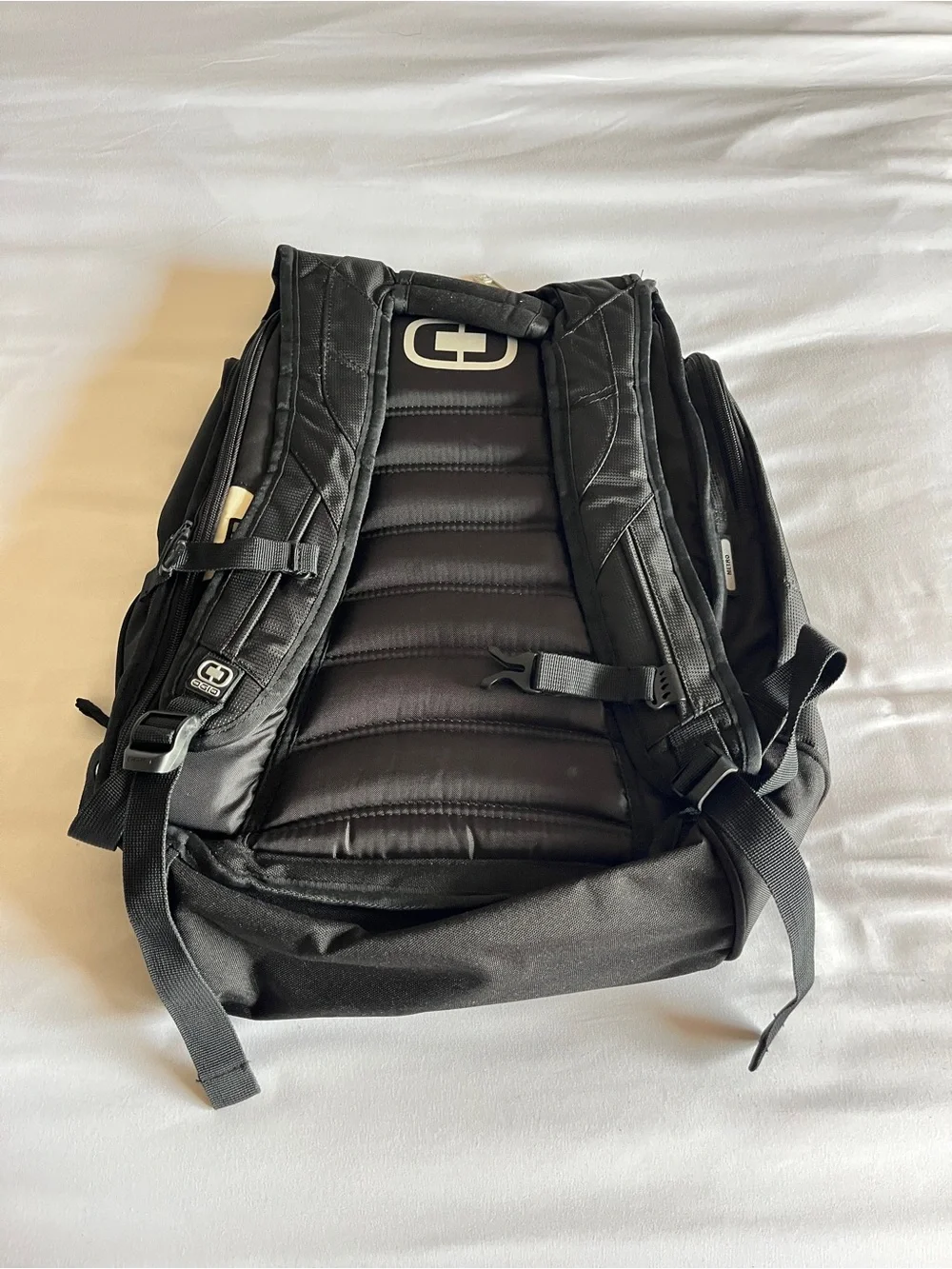OGIO Metro Backpack Black Tech Laptop School Travel Bag Daypack